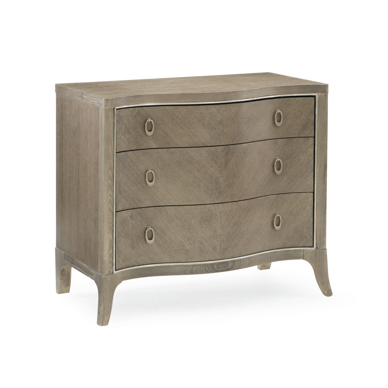 Avondale 3 - Drawer Solid Wood Nightstand