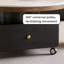 Table basse mobile avec tablettes-128963501