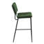 Yelton Upholstered Counter Stool with Metal Frame-1778965838