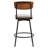 Putney Swivel Upholstered Counter Stool with Metal Frame-1190474177