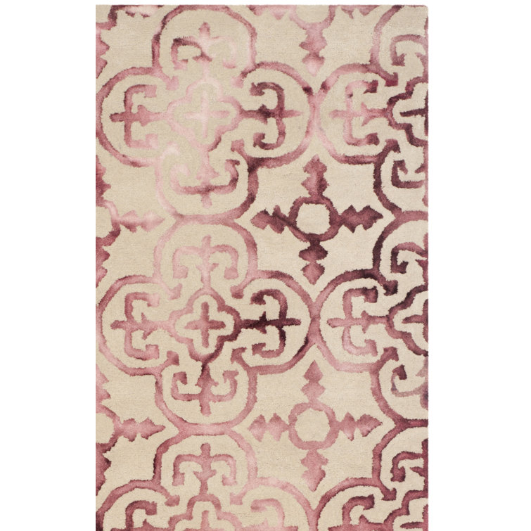 Lumsden Hand Tufted Wool Geometric Rug