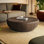 Round Coffee Table with Smooth Edges