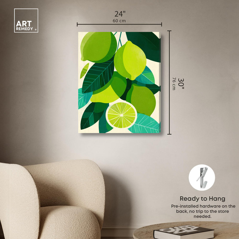 Impression murale sur toile Fres Fres UnveILE II par Art Remedy, H 30 po x l 24 po, Toile tendue avec châssis