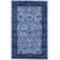 Tapis bleu marine Godina