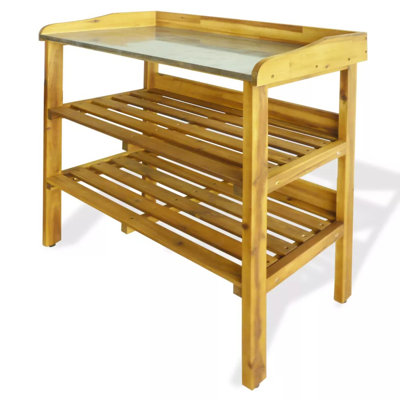 Hatteras Wood Plant Stand