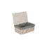 14" Wicker Picnic Hamper Basket with Lining-102477676