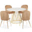 Centers 4 - Person Dining Set-40910148-40910149