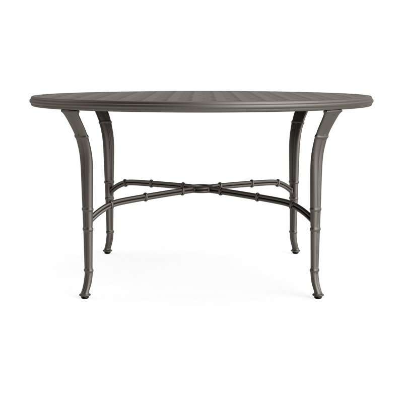 Calcutta Outdoor Round Dining Table, Mica