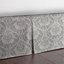 Jupe de lit en lin Bordeau-62388184-62388186-62348997