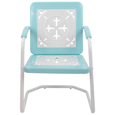 Fauteuil carré d'extérieur 35 po Tulip