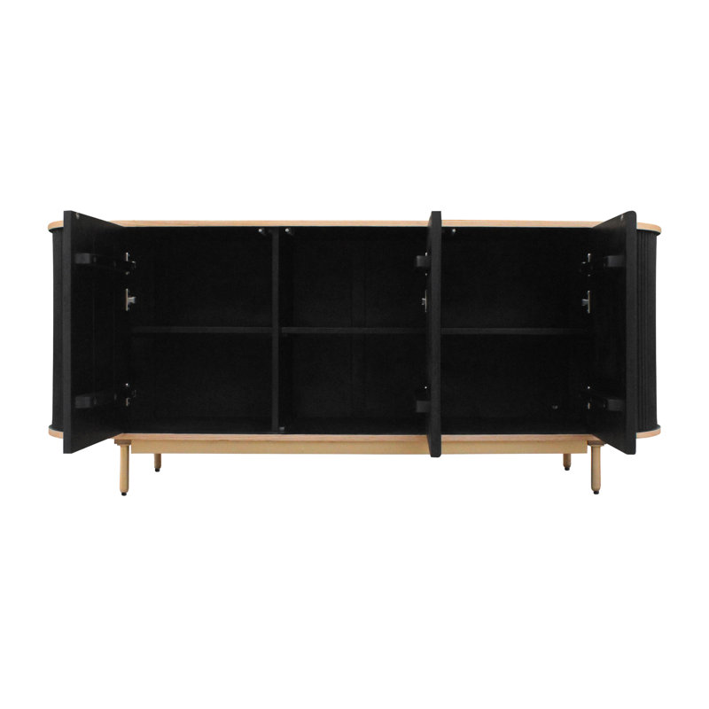 Buffet 70 po x 18 po x 30 po Modern Wood
