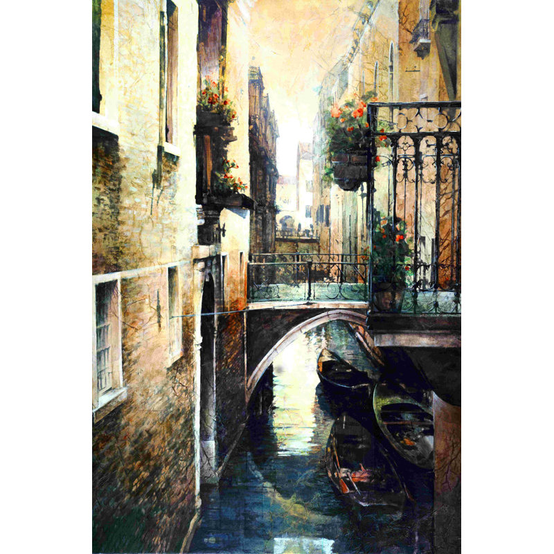 Canal italien, H 18 po x l 12 po