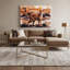 «Big Cats Caracal Brown», art mural sur toile-1262303491