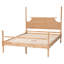 Lit plateforme à baldaquin Baxton Studio Caliana-2020349402-2020349403