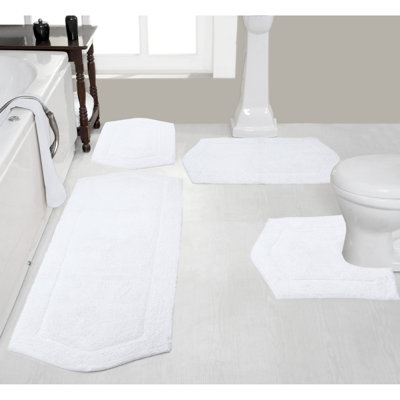 Morissette 4 Piece Bath Rug Set