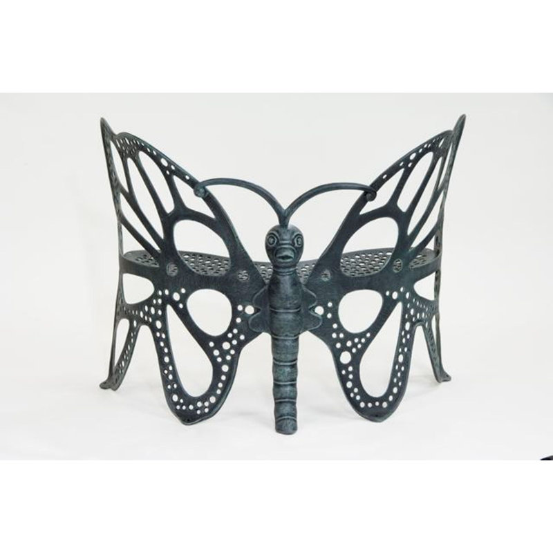 Banc de jardin en aluminium Whaley, Antique
