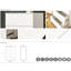 Coffre chauffant en blanc durable