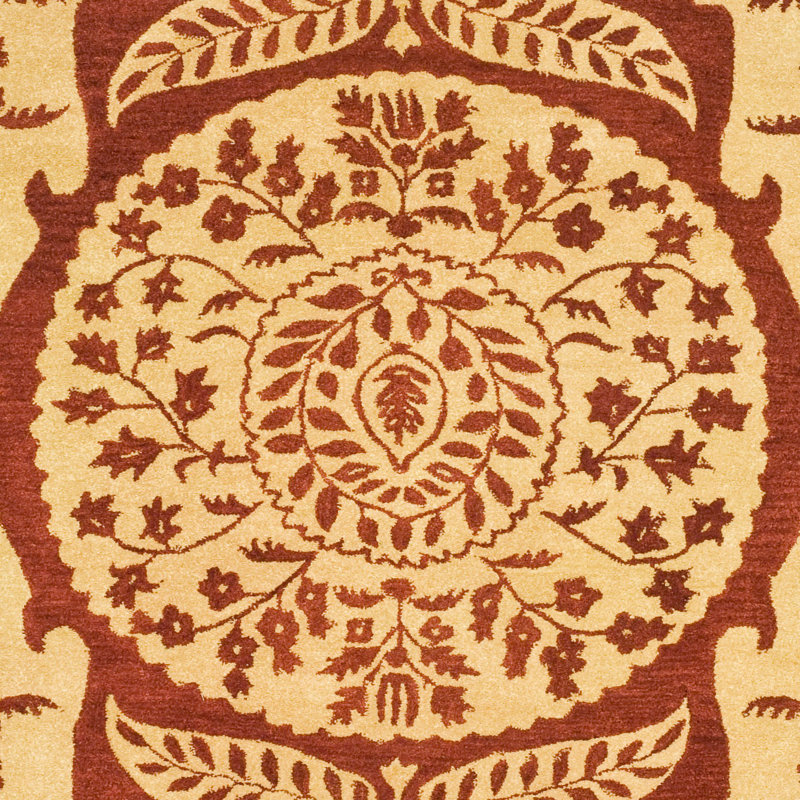 Ladd Wool Pile Oriental Rug, Rectangle 9' x 12'