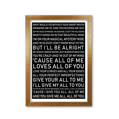 All Of Me - Print