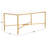 Markley Forged Metal Rectangle Coffee Table-1228711910