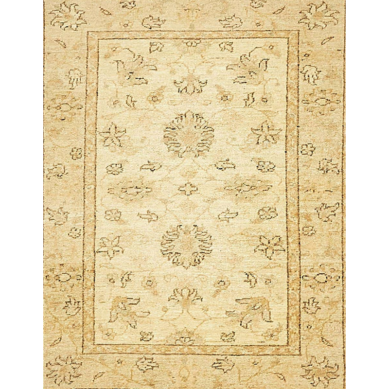 Wool Abstract Indoor Rug, Rectangle 2' x 4'