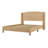 Boatwright 48.5'' H Rattan Farmhouse Wooden Wingback Bed with Solid Wood Frame-1642812554-1647544118