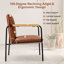 Marsworth Faux Leather Armchair-378073761