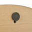 Round Fluted Coffee Table Set With Sliding Tambour Door And Storage-85220706