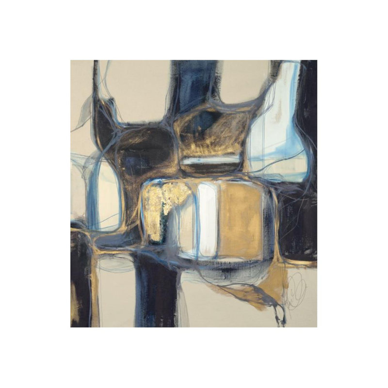Bloquer II Print by Kelly O'Neal, 26" H x 24" W x 1.5" D