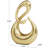 Layleen Aluminum Metal Swirl Abstract Decorative Sculpture-275566356-275566357