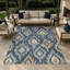 Tapis Chantille ACN3073 Ikat lavable à la machine pour intérieur/extérieur-516813027-516813036