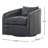 Paralimni Upholstered Swivel Armchair-912135175