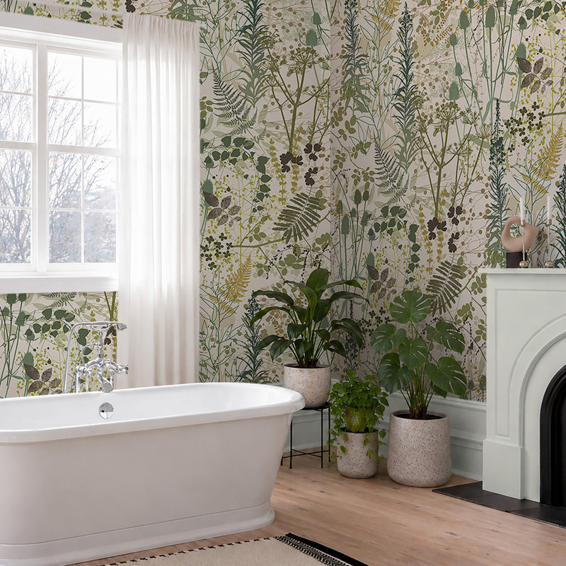 Clarissa Hulse Serendipity Sage Wallpaper, Green