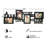 Black Beveled Picture Frame