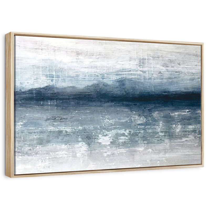Horizon Clote, Cadre flottant en bois naturel, 37 po x 25 po