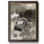 Toile encadrée de qualité supérieure Mocha II - prête à être accrochée-1926218350