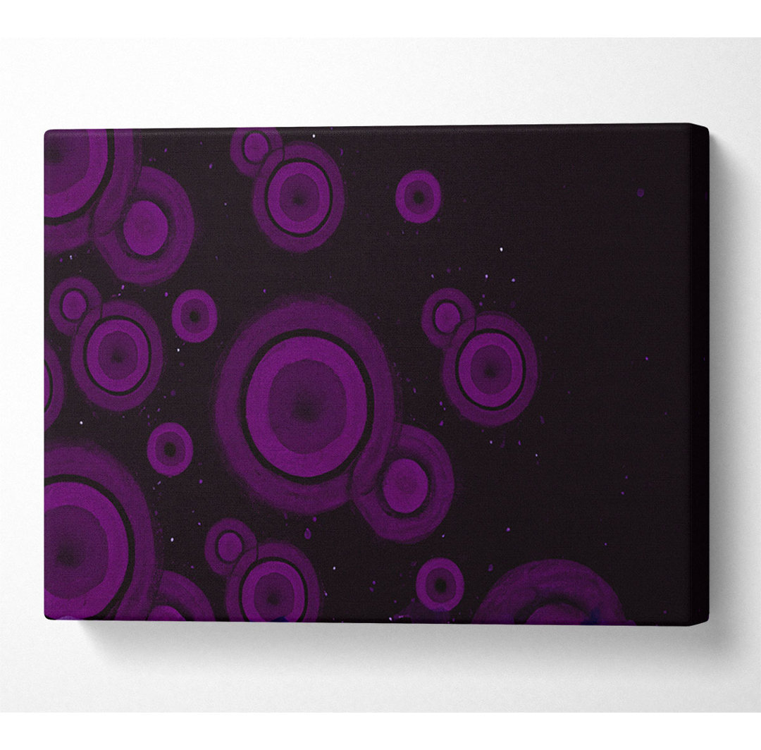 Purple Fizz - Kunstdrucke auf Leinwand - Wrapped Canvas