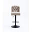 Tabouret de bar pivotant et réglable