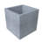 Urta Square Fiberstone Planter Modern Handmade MGO Clay Plant Pot with Drainage Holes for Indoor & Outdoor Use-119480100-119480123