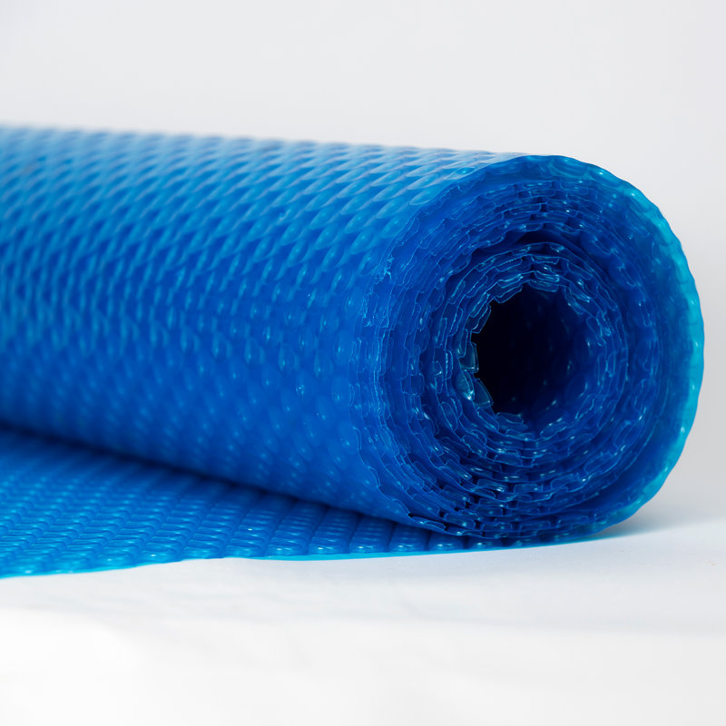 Couverture solaire pour piscine ovale hors-terre - Bleu, 12 pi x 24 pi