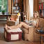 Wowmax Square Soft Foam Pouf Ottoman Footrest