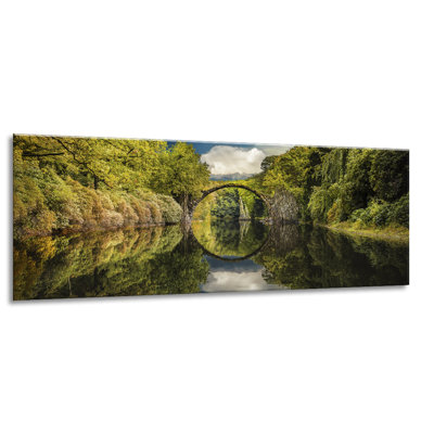 Devil's Bridge 'Glasspik Views' Photographic Print on Glass
