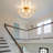 Floral Crystal Flush Mount Ceiling Light