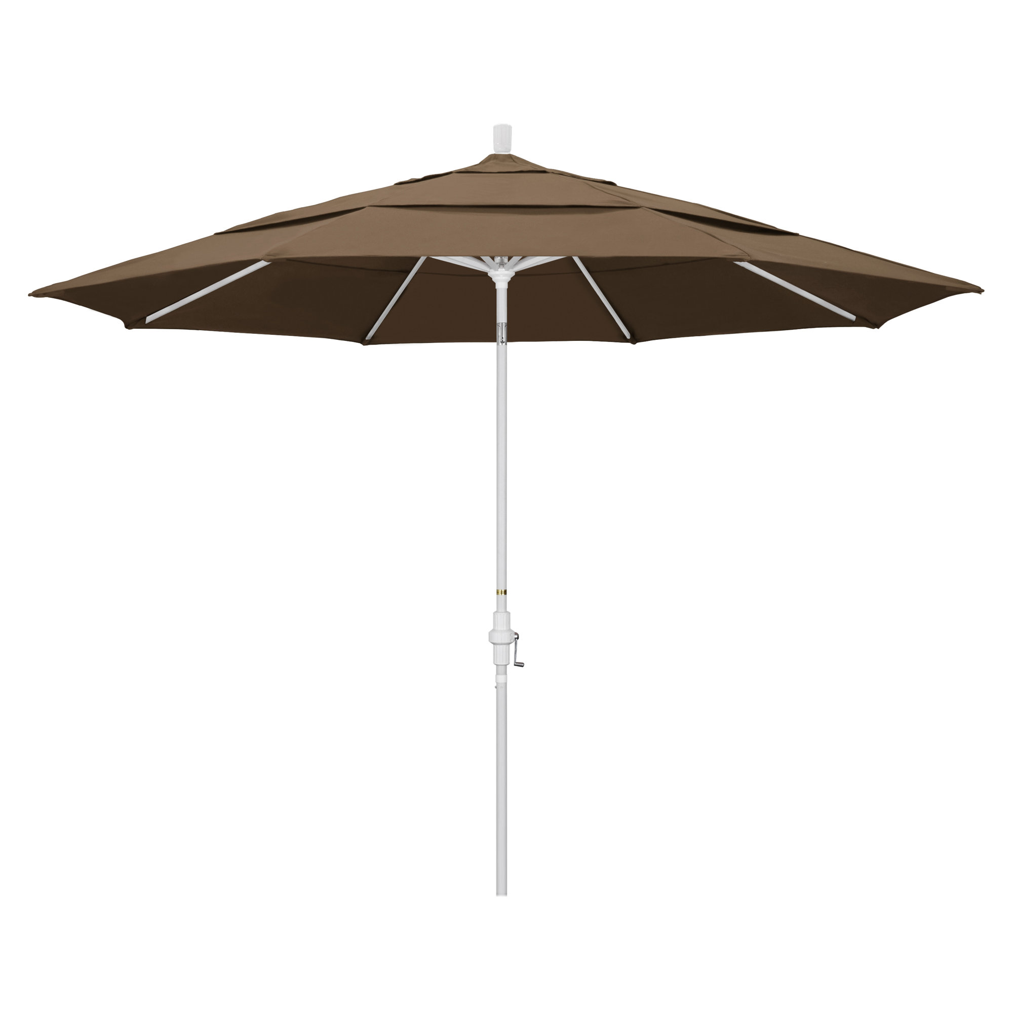 Broadmeade 132'' Sunbrella® Outdoor Umbrella, Cocoa