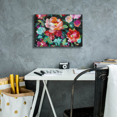 Art mural sur toile Winston Porter «Bright Floral Medley C» par Danhui Nai