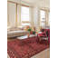 Tapis unique rouge 6 pi 8 po x 9 pi 7 po Kangley