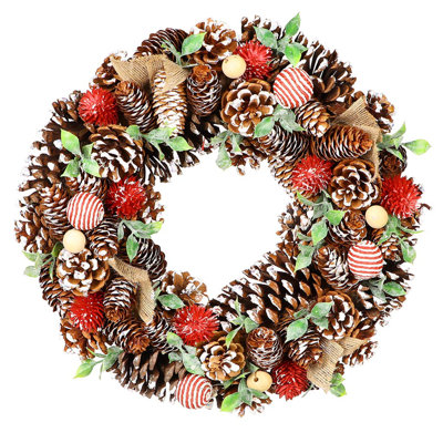 Handcrafted Preserved 36cm Wreath