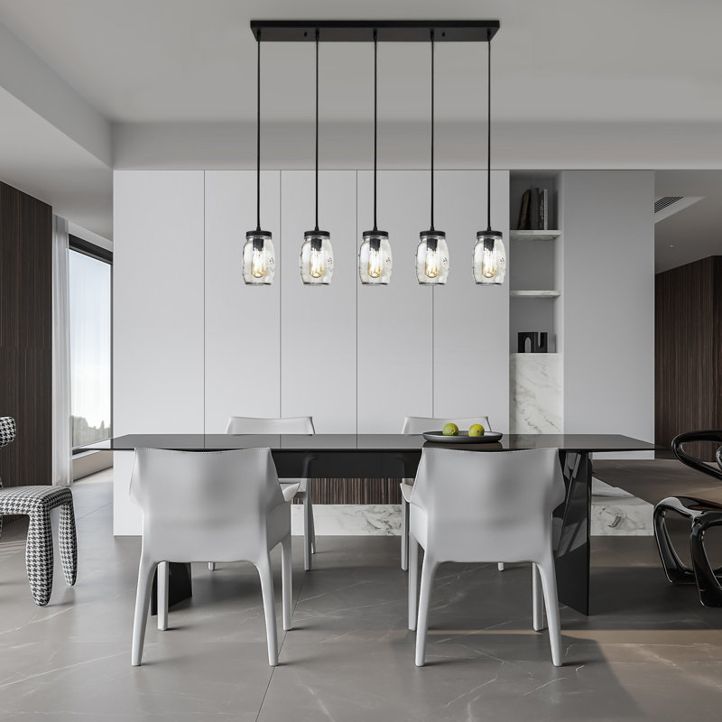 Luminaire suspendu à 5 têtes