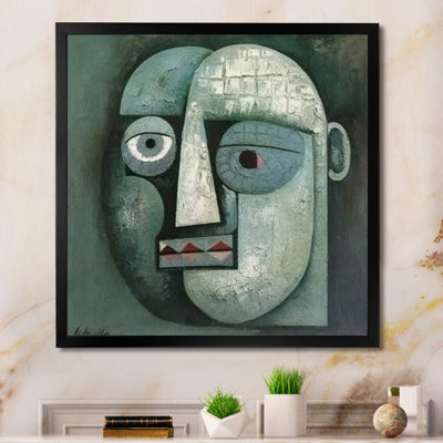 " Abstract Mask Portrait Picasso Hommage "