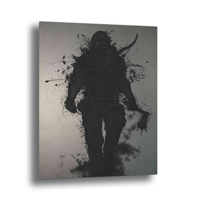 Apocalypse Hunter by Nicklas Gustafsson, on Brushed Aluminum
